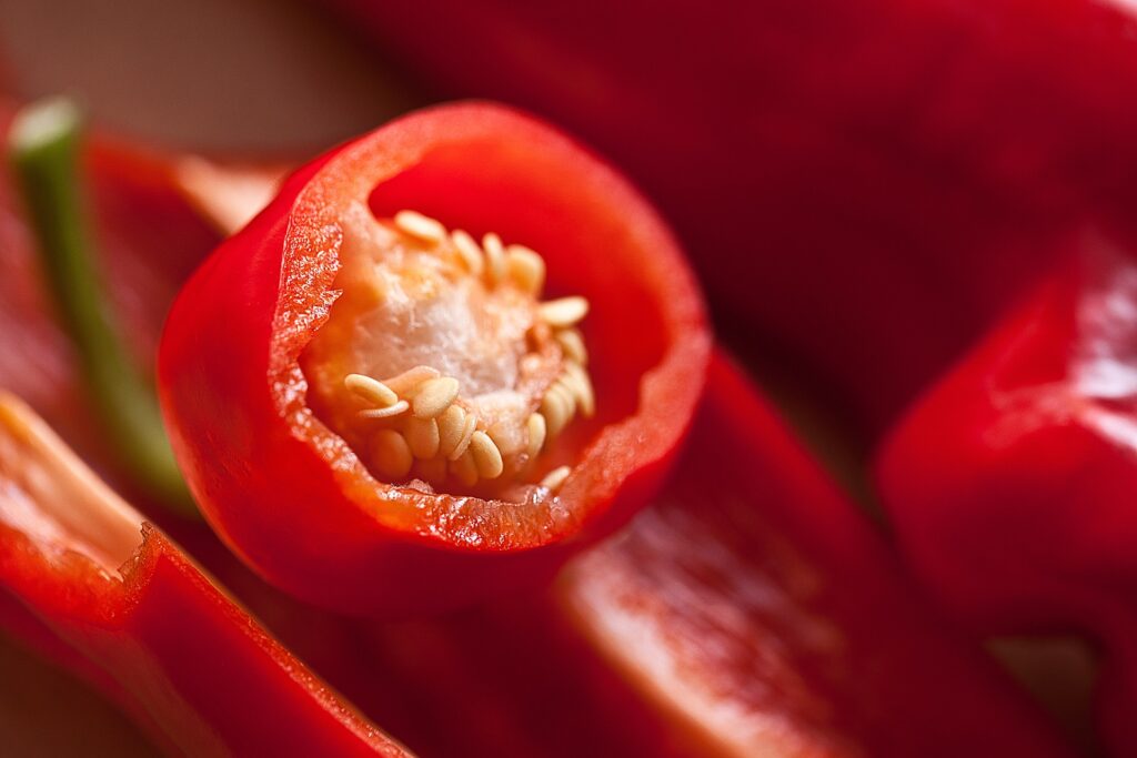 pimiento rojo; condimento fundamental  de la gastronomía húngara